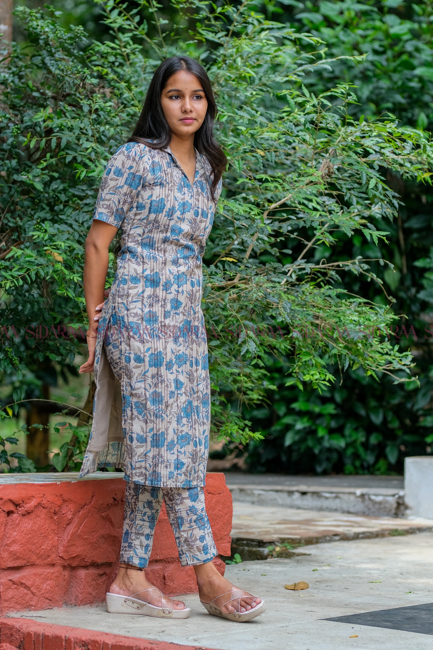 Graphite Grace Blue Co-ord set ST-075