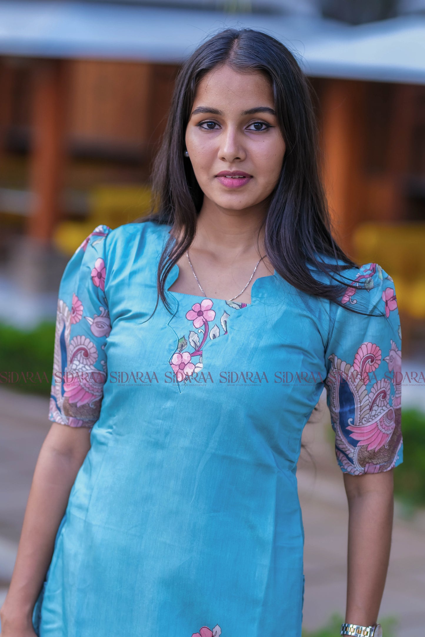 Icy blue Co-Ord Set - ST-028