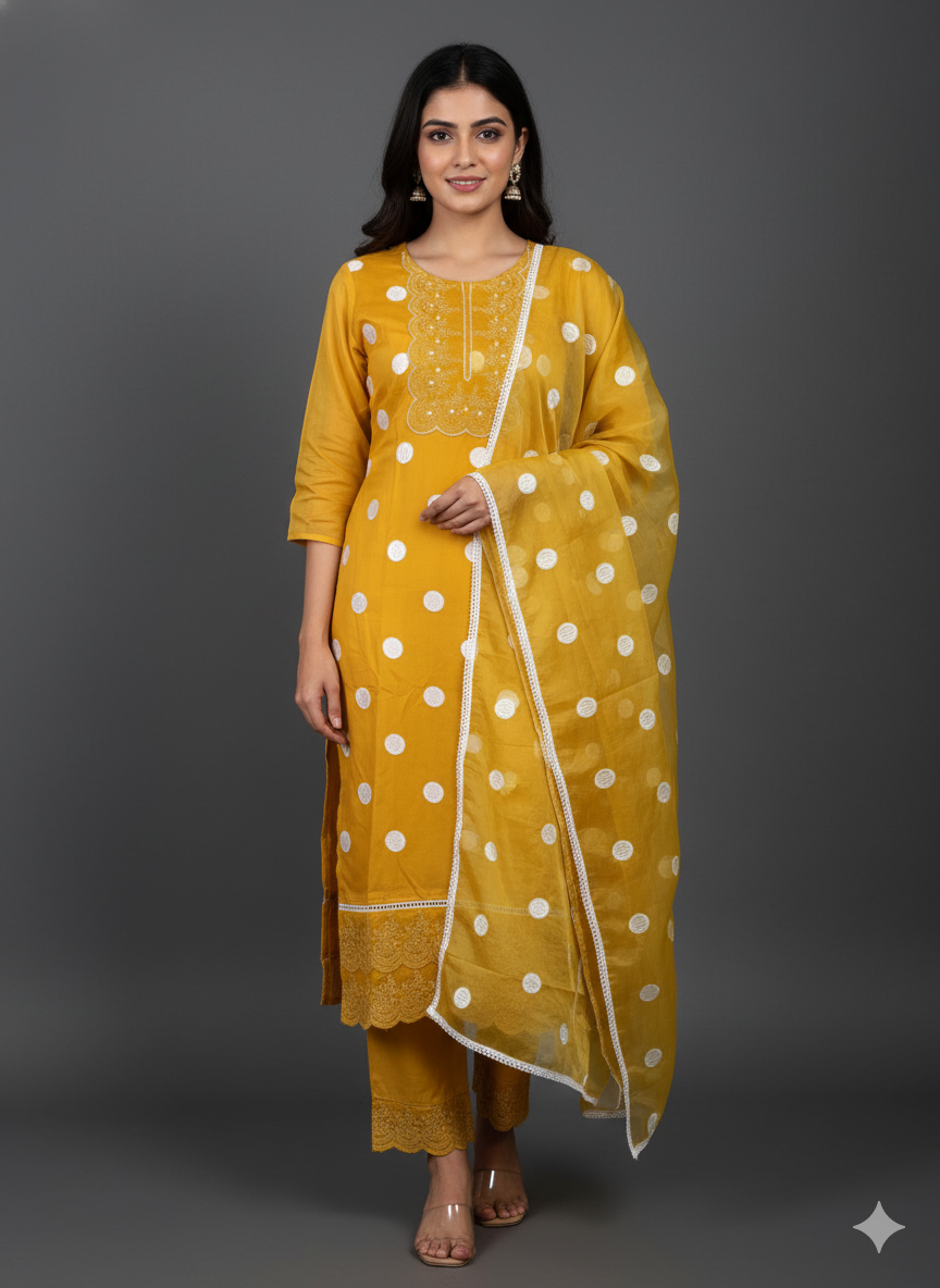 Marigold Dot Fusion Set