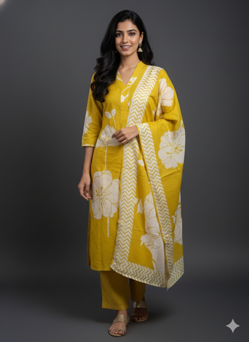 Yellow Jasmine Duo Set