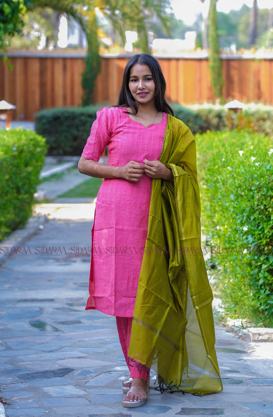 Barbie Pink Salwar Set - ST-032