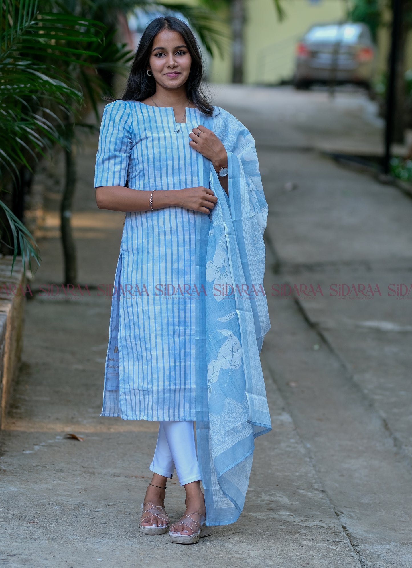 Striped Blue (T+D) ST-054