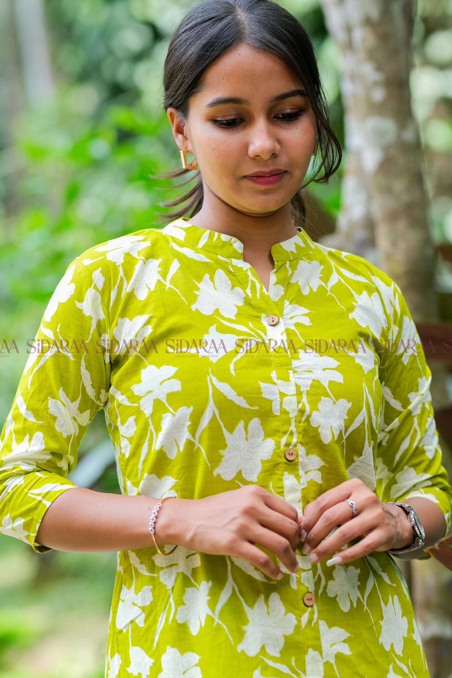 Cotton Green Co-Ord Set - ST-008