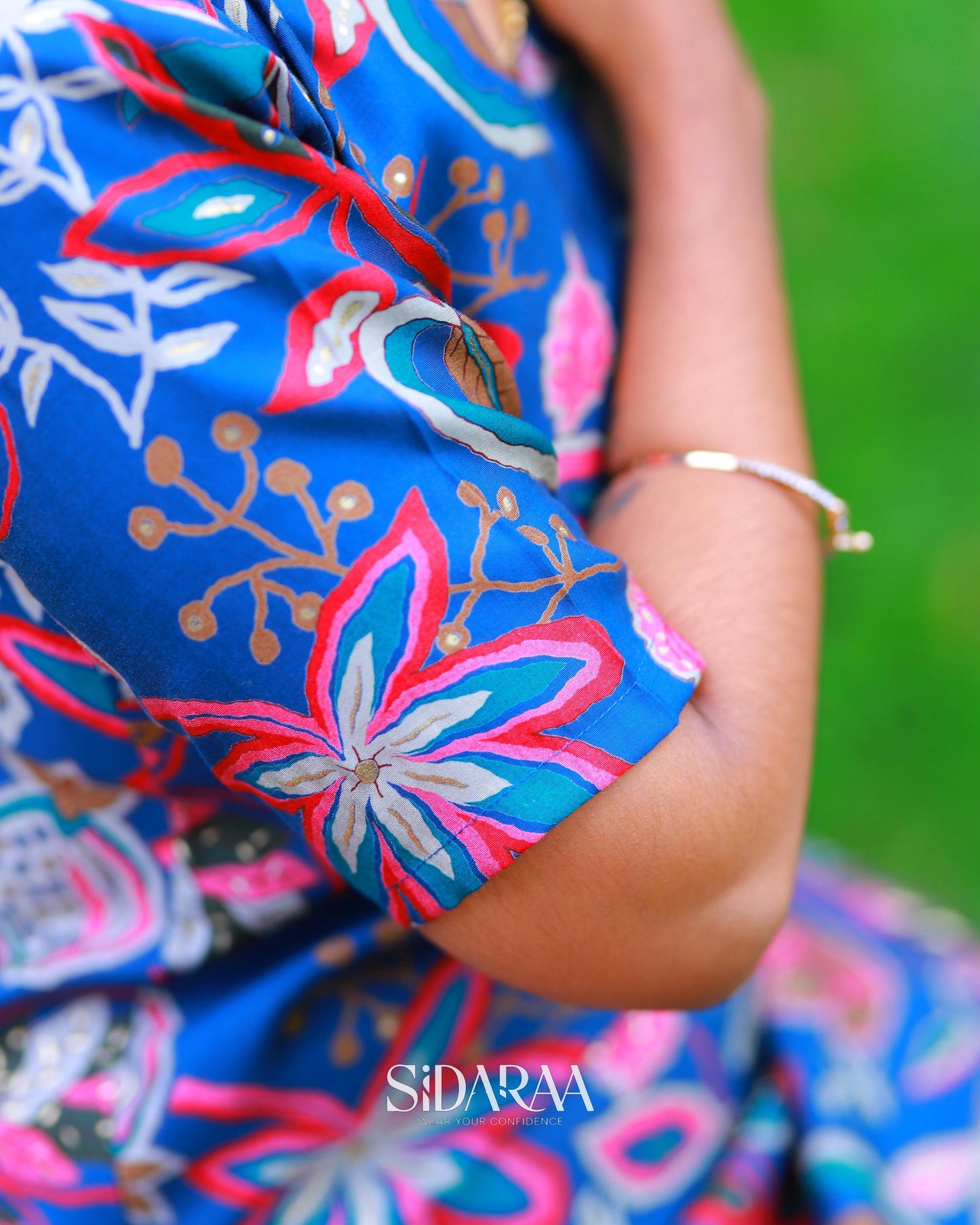 Prussian Blue Salwar ST-085