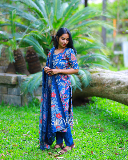 Prussian Blue Salwar ST-085