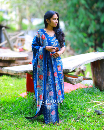 Prussian Blue Salwar ST-085