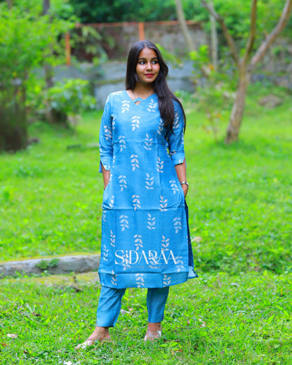 Ocean Blue Salwar set ST-027