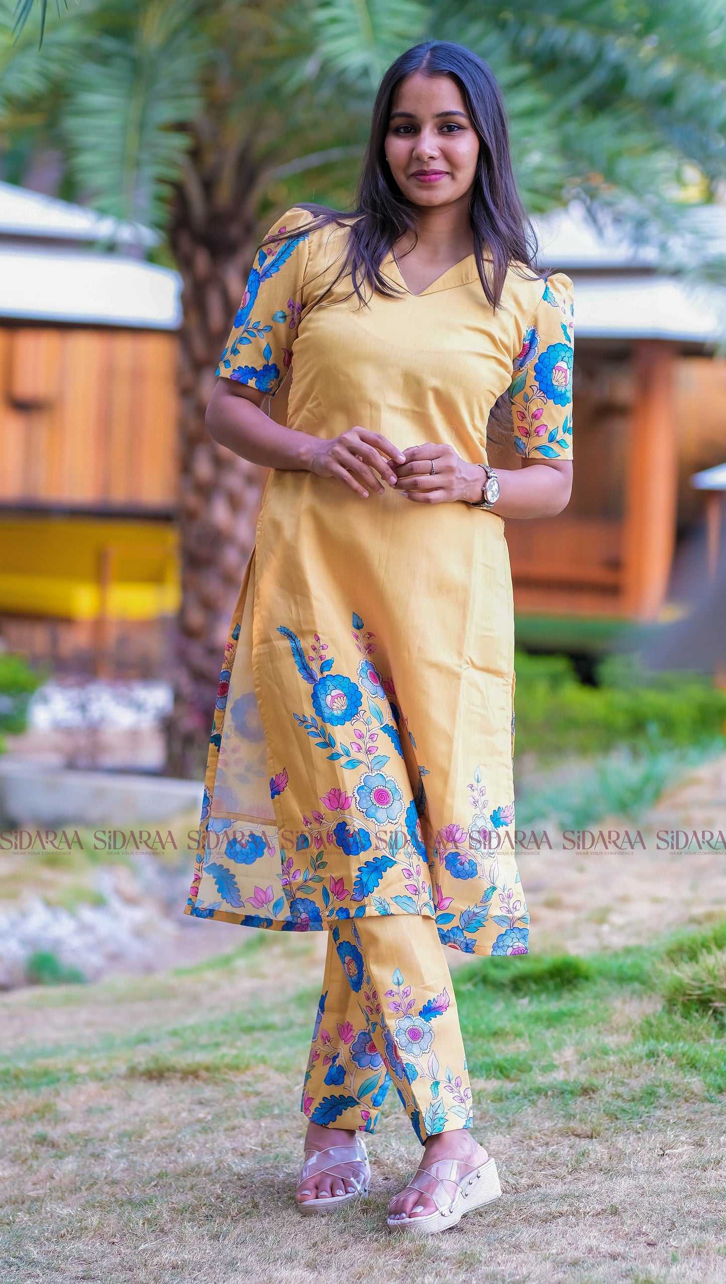 Sunshine Yellow Co-Ords Set - ST-029