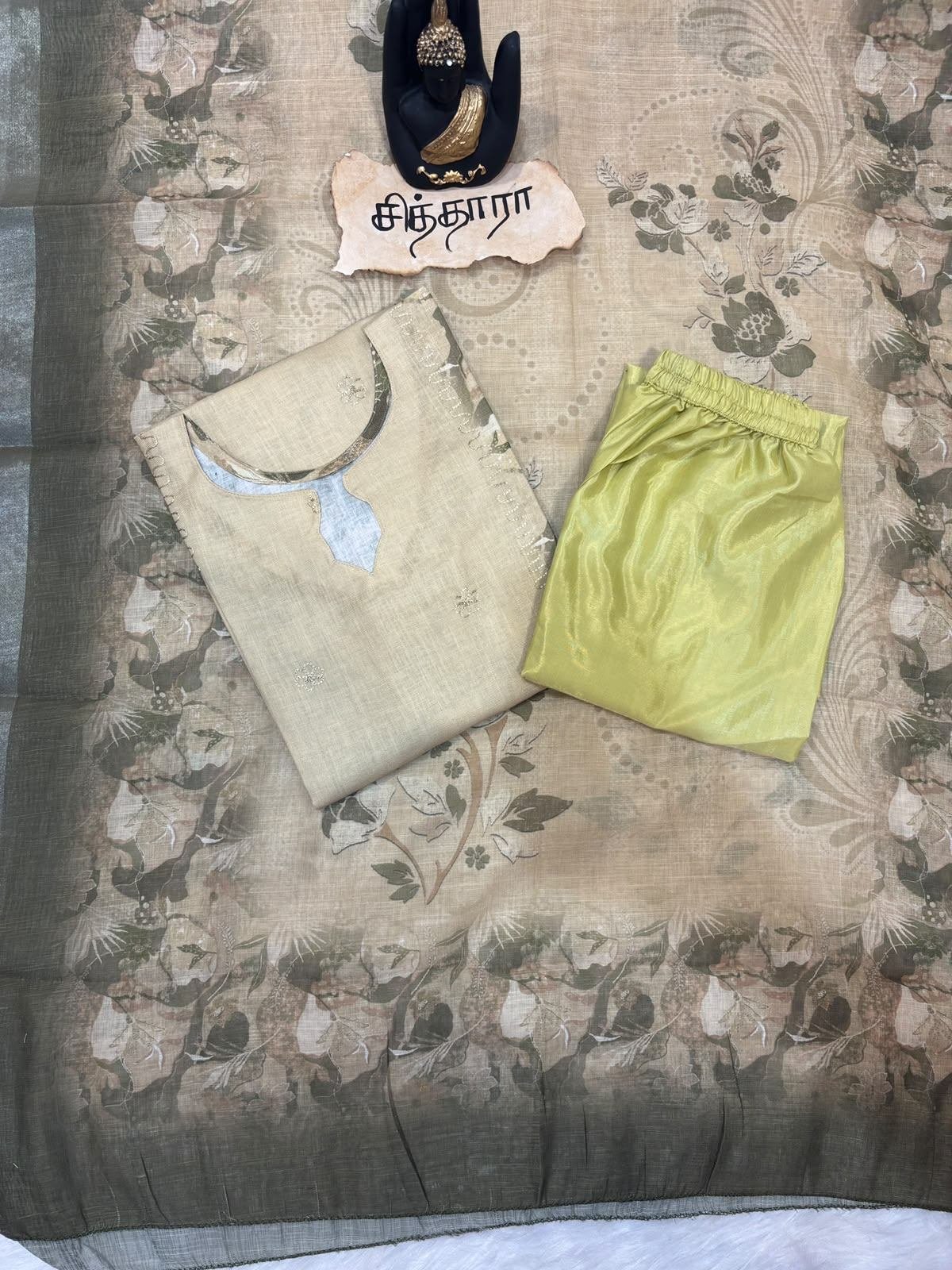 Mullai Salwar Set