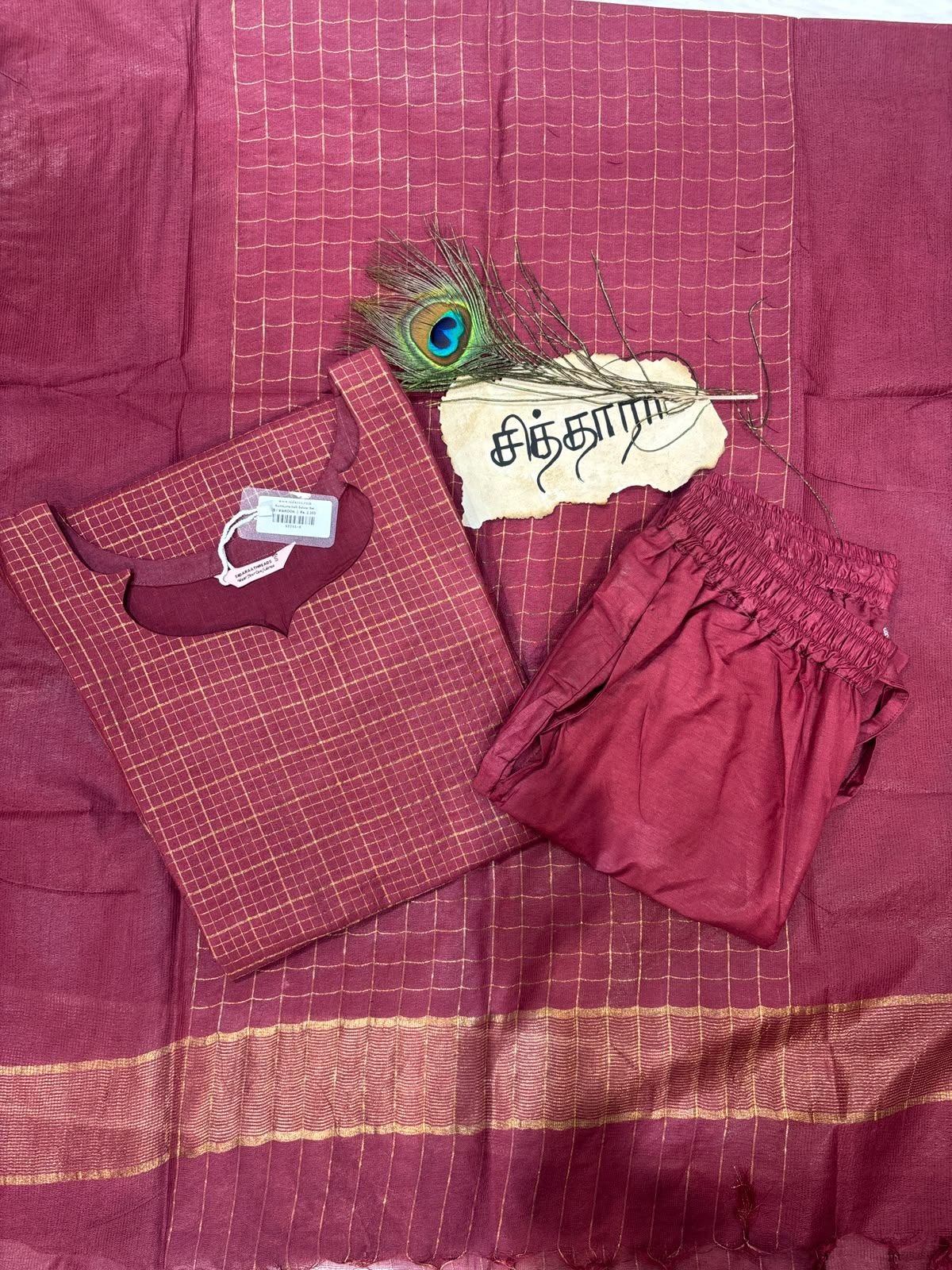 Kumkuma Valli Salwar Set