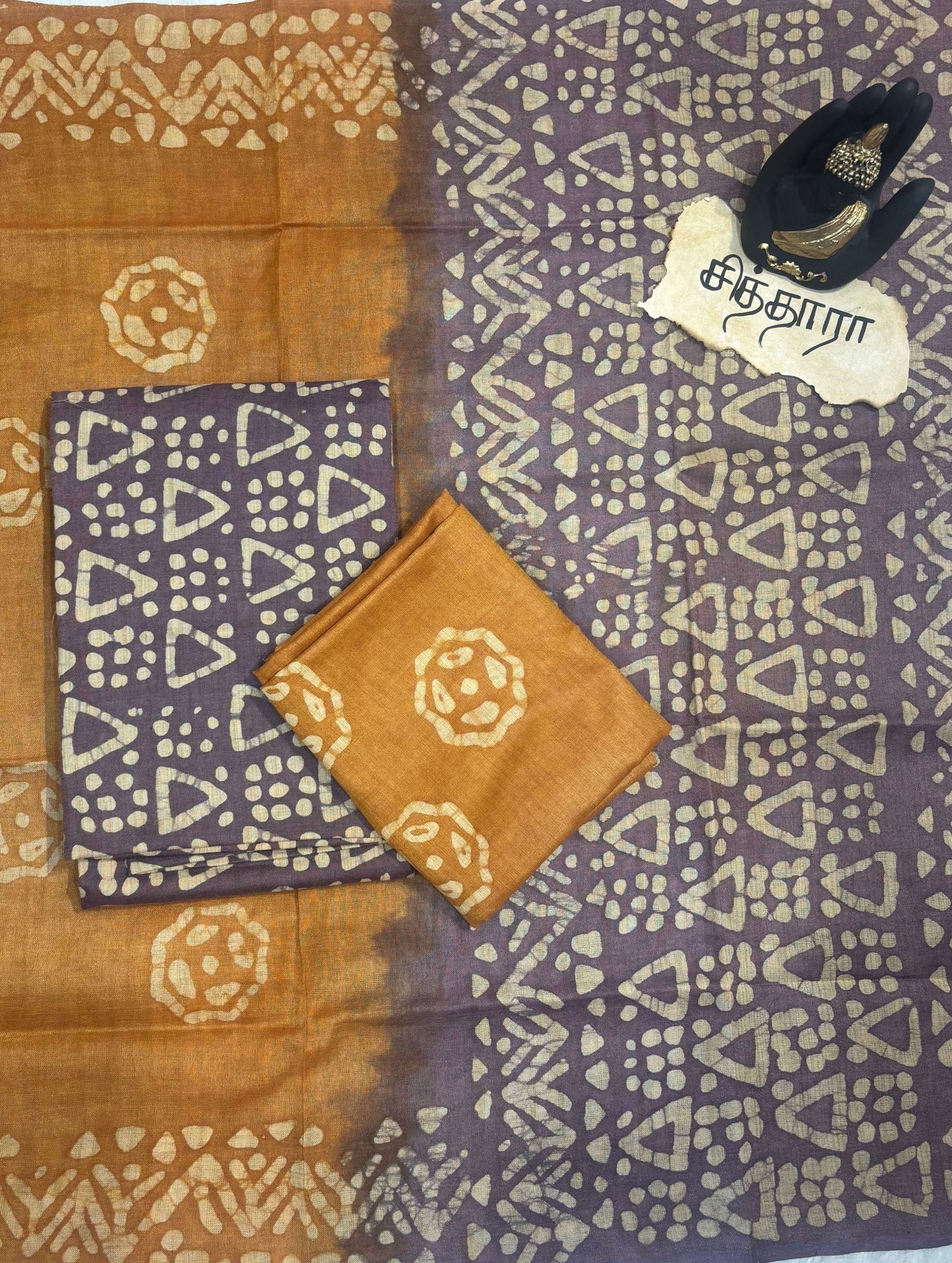Silk Batik Salwar Sets (Unstitched)